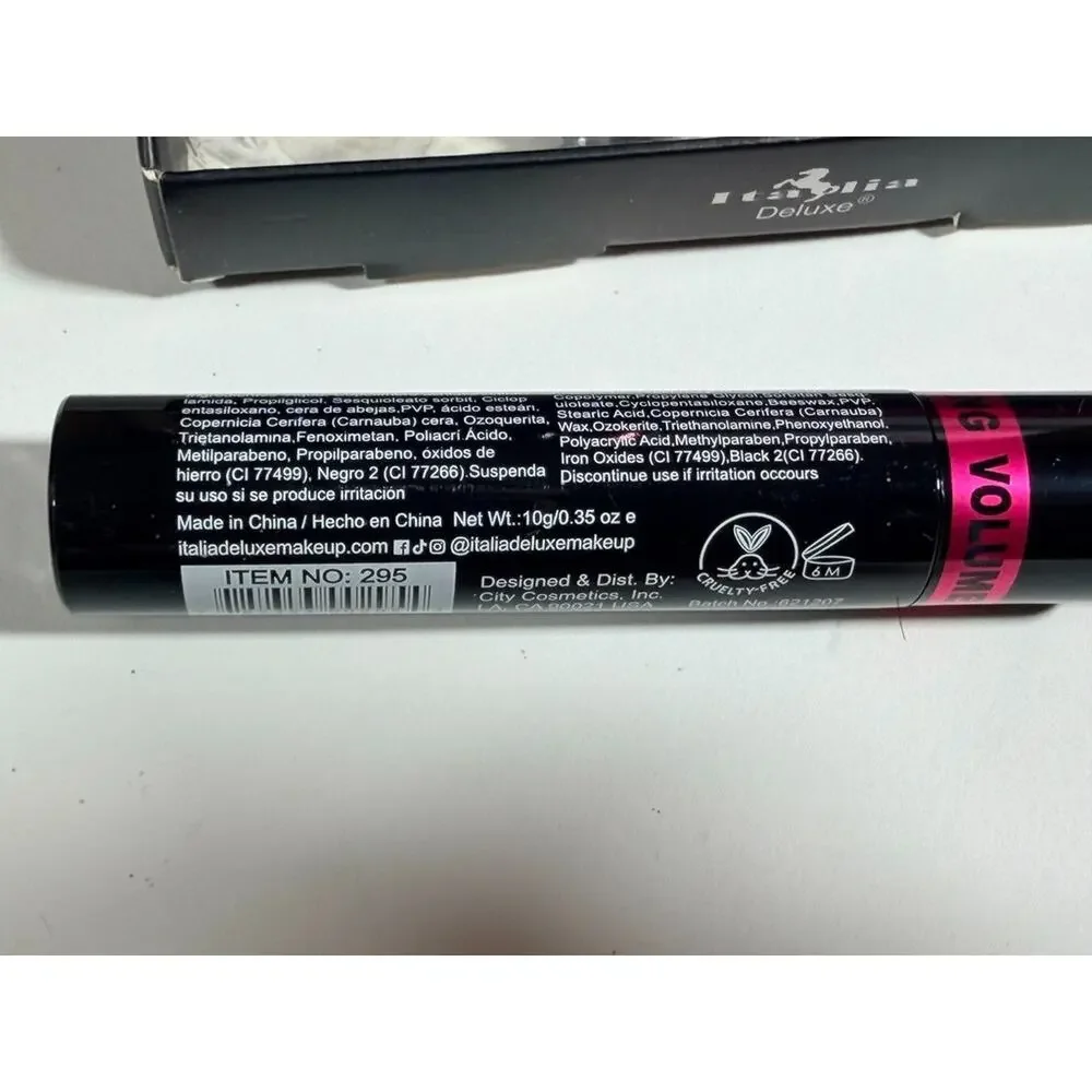 17 Italia Deluxe Two Step Lash Mascara Lot —Volume & Lengthening
